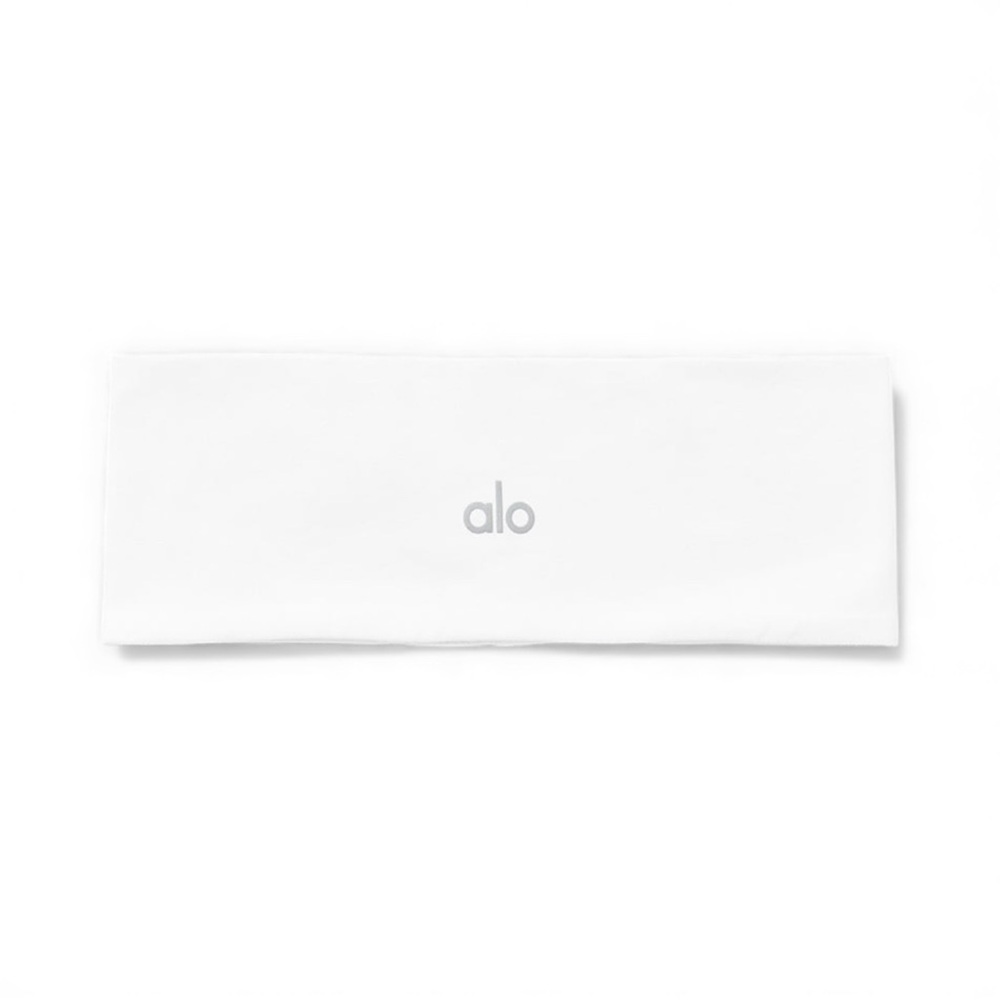 NWT, Alo Performance Conquer Headband – White, Ret $34